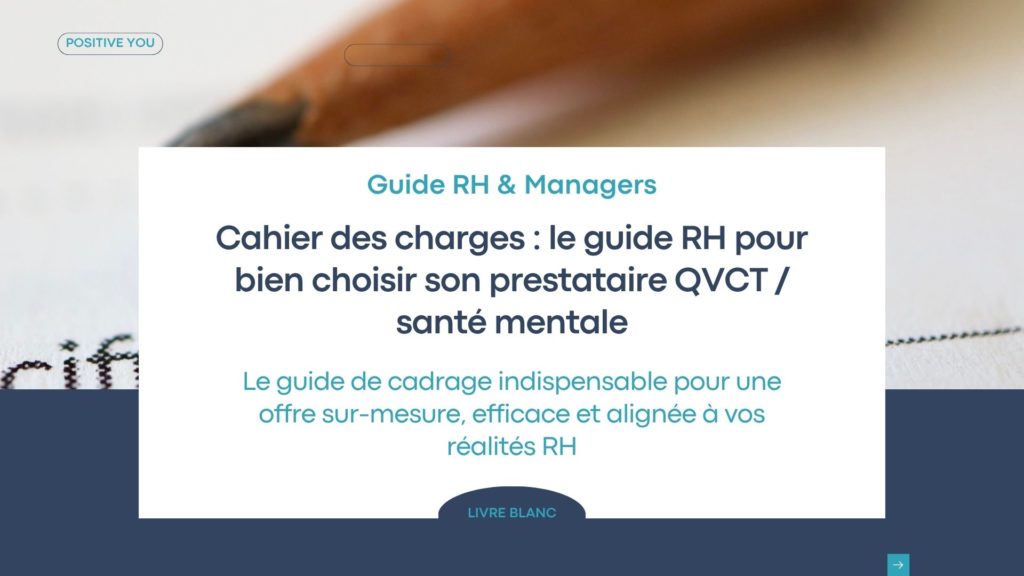 Bien choisir son prestataire QVCT